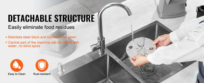 SucceBuy Electric Vegetable Slicer 4 in 1 Multifunctional Food Cutter 200W Vegetable Chopper Slicing Shredding Dicing Slitting - Merit Sell