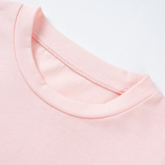 Summer Cotton Toddler 2pcs Boys Girls Printed Round Neck Top + Shorts Set Comfortable Skin-friendly Casual Clothing 2024 New - Merit Sell