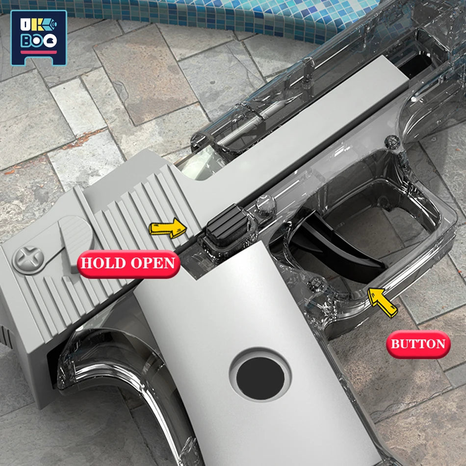 Summer Eagle Of The Desert Manual Water Gun Outdoor Portable Beach Shooting Pistol Fight Toys for Children Boys Game Adult - Merit Sell