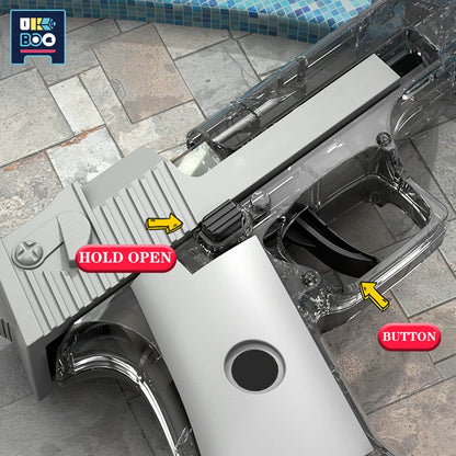 Summer Eagle Of The Desert Manual Water Gun Outdoor Portable Beach Shooting Pistol Fight Toys for Children Boys Game Adult - Merit Sell