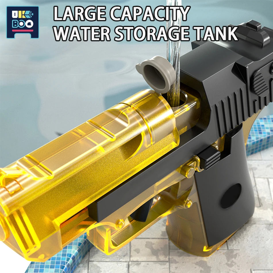 Summer Eagle Of The Desert Manual Water Gun Outdoor Portable Beach Shooting Pistol Fight Toys for Children Boys Game Adult - Merit Sell