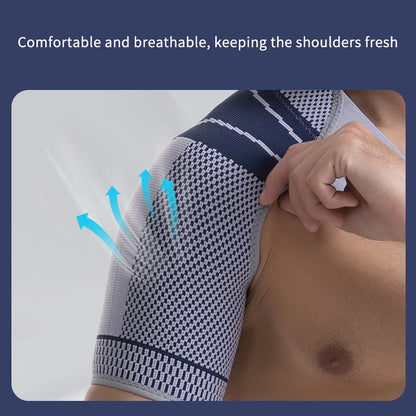 Support Brace For Torn Rotator Cuff Adjustable Shoulder Support Pad Belt Band Strap Wrap Compression Sleeves Back Brace Guard - Merit Sell