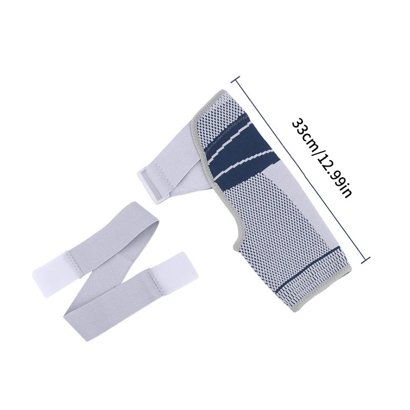 Support Brace For Torn Rotator Cuff Adjustable Shoulder Support Pad Belt Band Strap Wrap Compression Sleeves Back Brace Guard - Merit Sell