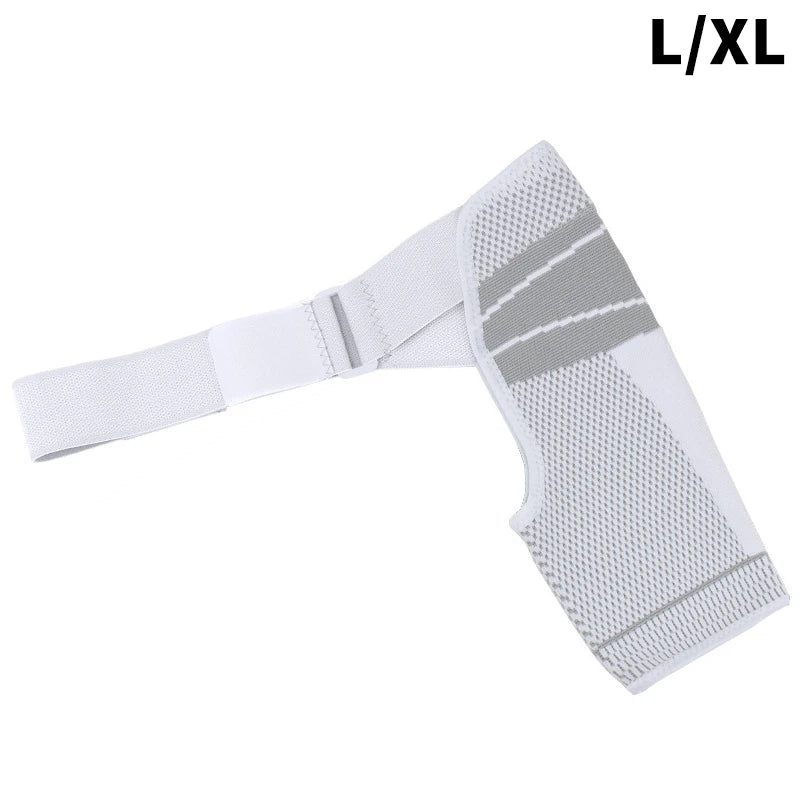 Support Brace For Torn Rotator Cuff Adjustable Shoulder Support Pad Belt Band Strap Wrap Compression Sleeves Back Brace Guard - Merit Sell