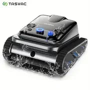 TASVAC Automatic Cordless Robotic Pool Cleaner,240 Mins Runtime,Self-Parking,for Flat Above/In-Ground Pool to 80 Feet/2000 Sq.Ft - Merit Sell