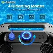 TASVAC Automatic Cordless Robotic Pool Cleaner,240 Mins Runtime,Self-Parking,for Flat Above/In-Ground Pool to 80 Feet/2000 Sq.Ft - Merit Sell