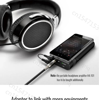 Takstar HF 580 HF580 Hi-Fi Planar Headphone Ultra-large planar diaphragm low distortion powerful LF full MF transparent HF - Merit Sell