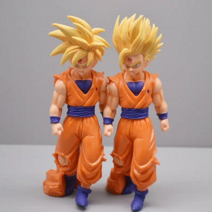 The Son Goku Super Saiyan Figure Anime Dragon Ball Goku DBZ Action Figure Model Gifts Collectible Figurines for Kids 18cm - Merit Sell