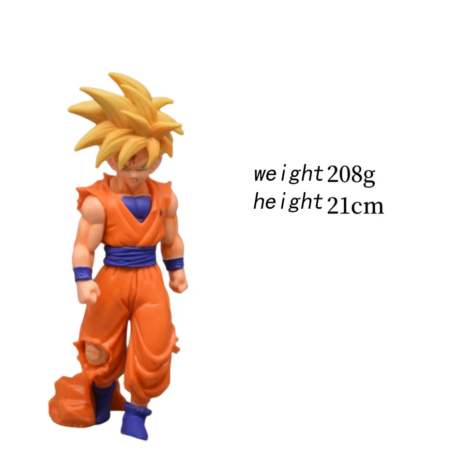 The Son Goku Super Saiyan Figure Anime Dragon Ball Goku DBZ Action Figure Model Gifts Collectible Figurines for Kids 18cm - Merit Sell