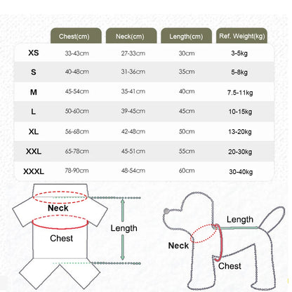 Thunder Stress Shirt Classic Dog Anxiety Jacket Army Green Anti Anxiety Thunder Vest For Dogs Anxiety Calming Dog Clothes - Merit Sell