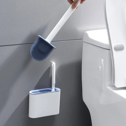 Toilet Brush with No Dead Corners, a Brush Tool for Household Toilet Washing, Wall Mounted Toilet Cleaning Set - Merit Sell