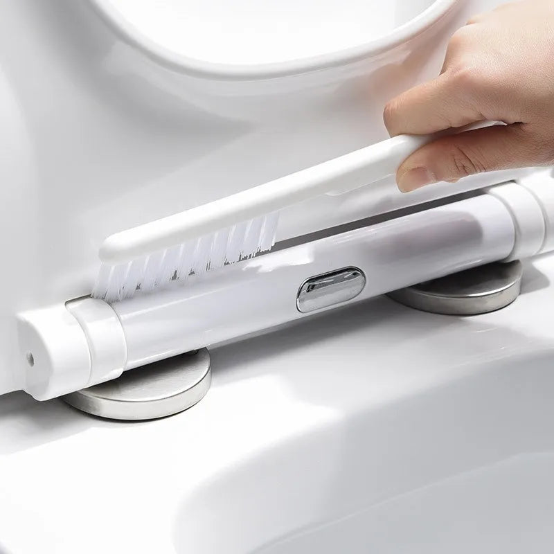 Toilet Brush with No Dead Corners, a Brush Tool for Household Toilet Washing, Wall Mounted Toilet Cleaning Set - Merit Sell