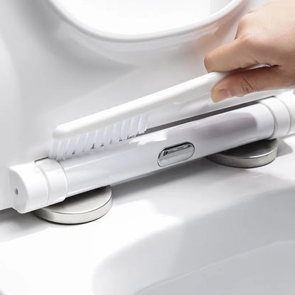 Toilet Brush with No Dead Corners, a Brush Tool for Household Toilet Washing, Wall Mounted Toilet Cleaning Set - Merit Sell