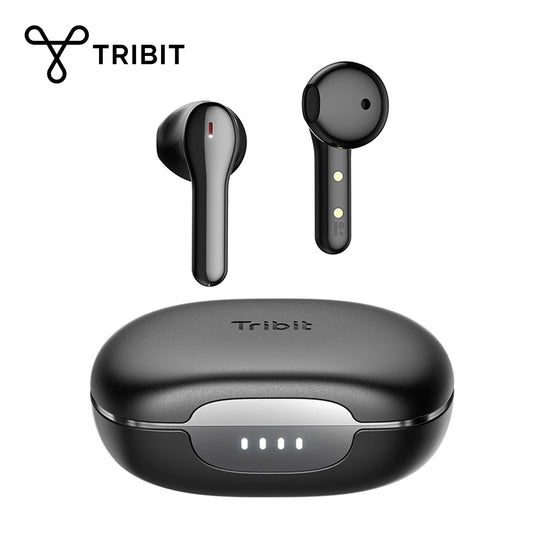 Tribit FlyBuds C2 Wireless Bluetooth Earphones 4 Mics Call Noise Canceling Crystal-Clear Calls Earbuds 32H Playtime Headphones - Merit Sell