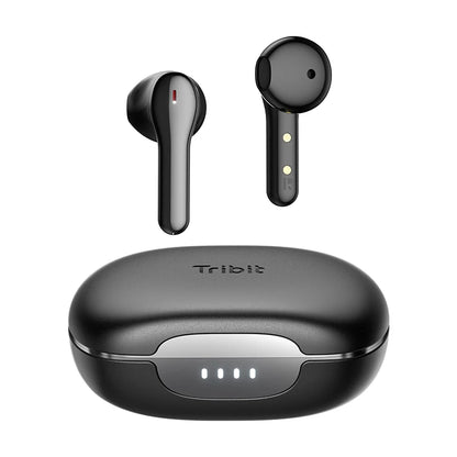 Tribit FlyBuds C2 Wireless Bluetooth Earphones 4 Mics Call Noise Canceling Crystal-Clear Calls Earbuds 32H Playtime Headphones - Merit Sell
