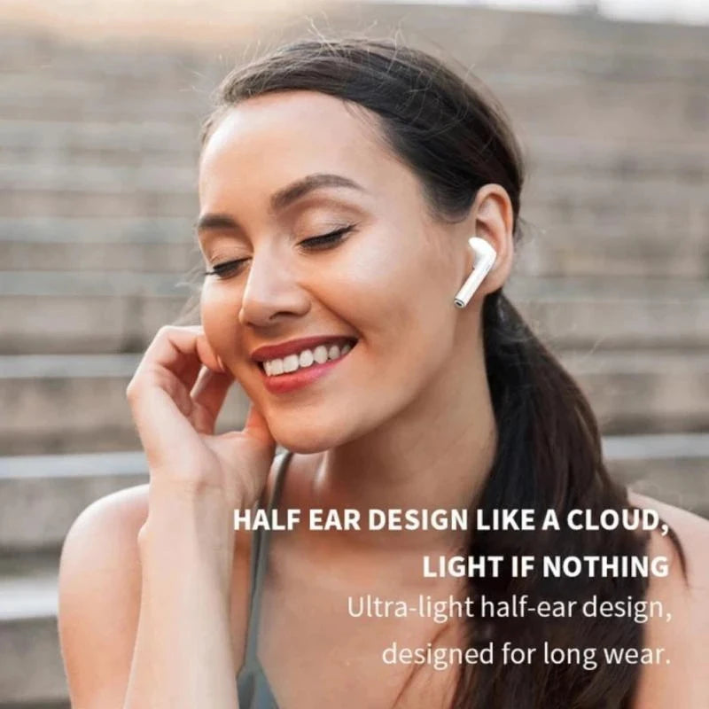 True Wireless Earphones G90 Sports Earbuds Noise Canceling in Ear Headphones Hifi Stereo Sound Gaming Headset Built-in Mic - Merit Sell