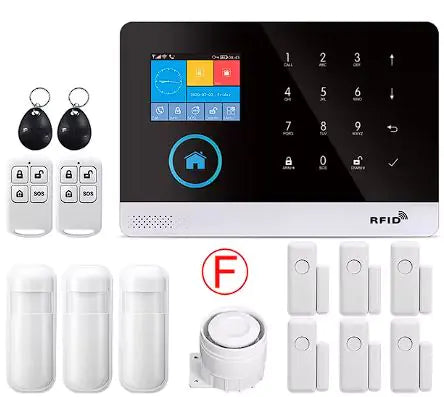 Wireless Home Security Alarm with WiFi & GSM