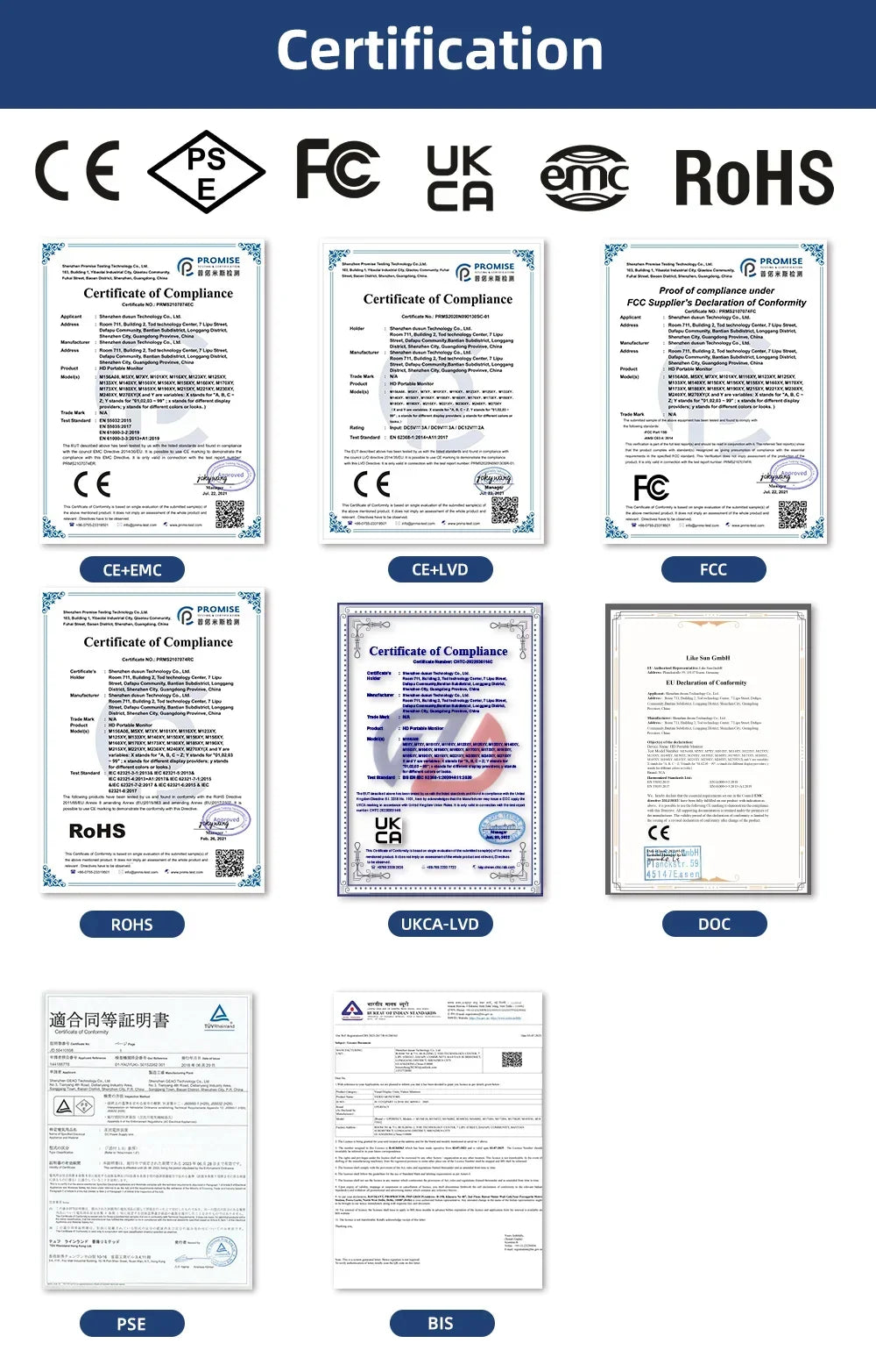 UPERFECT 18.5”100HZ Delta Portable Dual TouchScreen Monitor FHD HDR 360°Rotation Folding Triple Screen Laptop Display Extender - Merit Sell