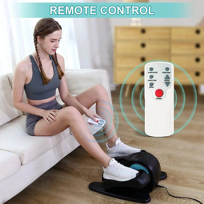 Under Desk Elliptical, Electric Seated Pedal Exerciser, Leg Exerciser with Display Monitor, Remote Control Adjustable Speeds, E - Merit Sell