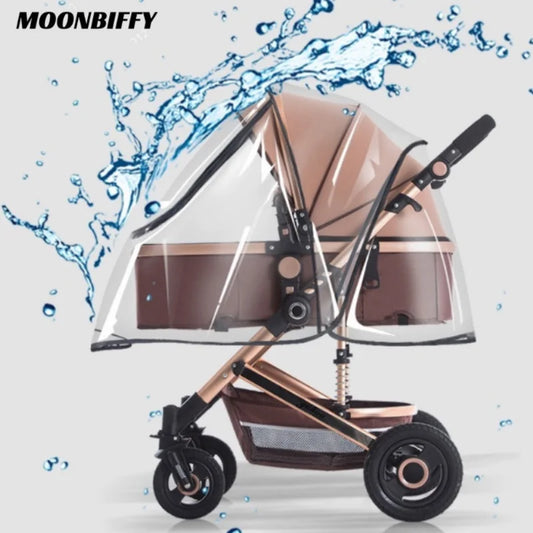 Universal Stroller Rain Cover Baby Car Portable Universal Waterproof Rain Cover Weather Stroller for Baby Stroller Accessories - Merit Sell