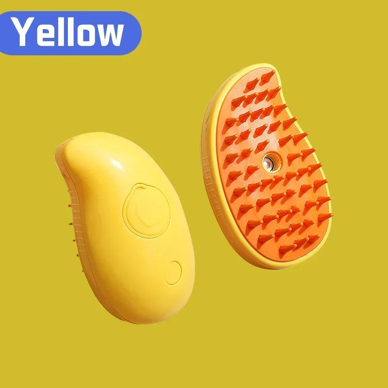 Upgraded Pet Spray Grooming Comb Steamy Floating Hair Removal Cleaning Steam Brush Styling for Dogs Cats Accessories - Merit Sell