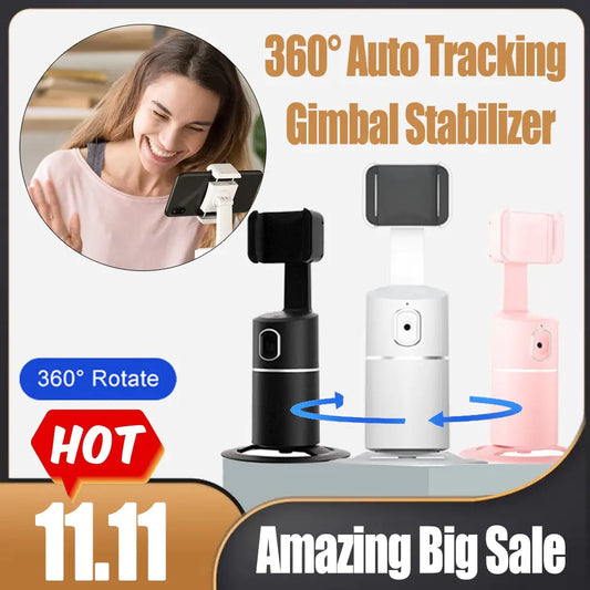 360° Rotation Phone Gimbal | Stabilize & Capture Smooth Video