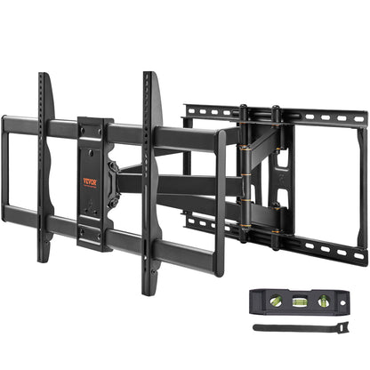 VEVOR Full Motion TV Mount Fit for Most 26-90in TVs Swivel Tilt Horizontal Adjustment TV Wall Mount Bracket W/ Articulating Arms - Merit Sell