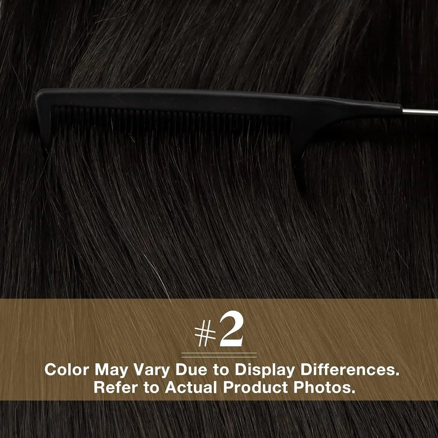 VeSunny Brown Tape in Hair Extensions Human Hair Brown Skin Weft Darkest Brown Human Hair Extensions for Women - Merit Sell