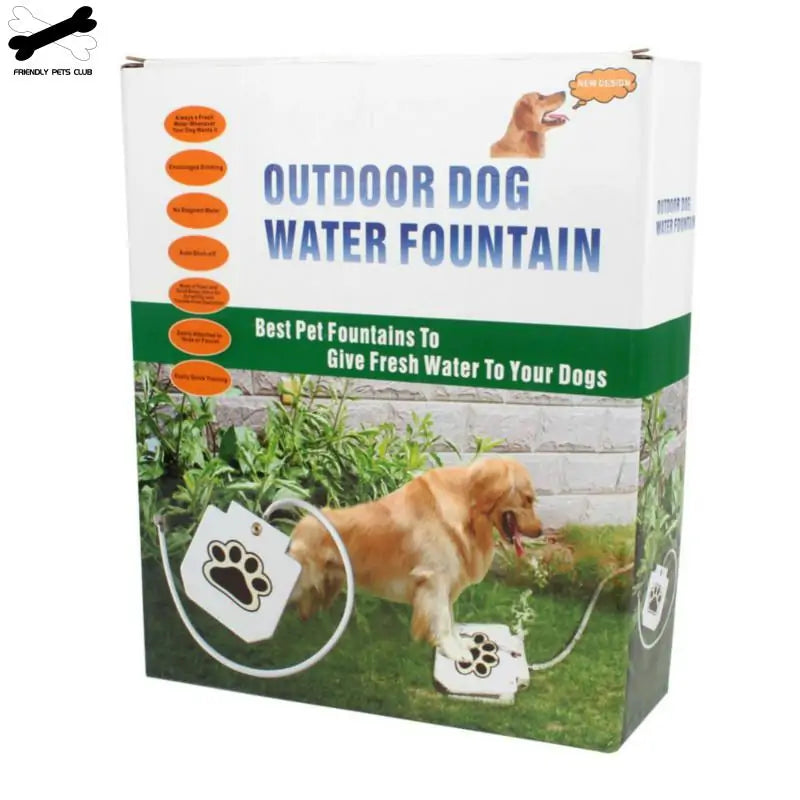 Automatic Dog Drinking Fountain | Fresh Water Anytime