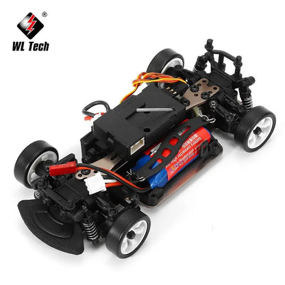 WLtoys K969 1:28 4WD 2.4G Mini RC Racing Car High Speed Off-Road Remote Control Drift Toys Alloy Vehicle for Children Kids Gift - Merit Sell