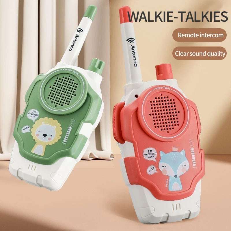 Walkie-talkie mobile phone outdoor cute toy children parent-child intercom machine cartoon boys and girls educational toy gift - Merit Sell