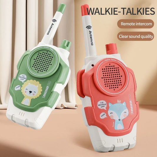 Walkie-talkie mobile phone outdoor cute toy children parent-child intercom machine cartoon boys and girls educational toy gift - Merit Sell
