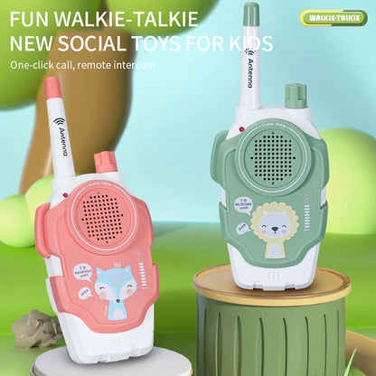 Walkie-talkie mobile phone outdoor cute toy children parent-child intercom machine cartoon boys and girls educational toy gift - Merit Sell