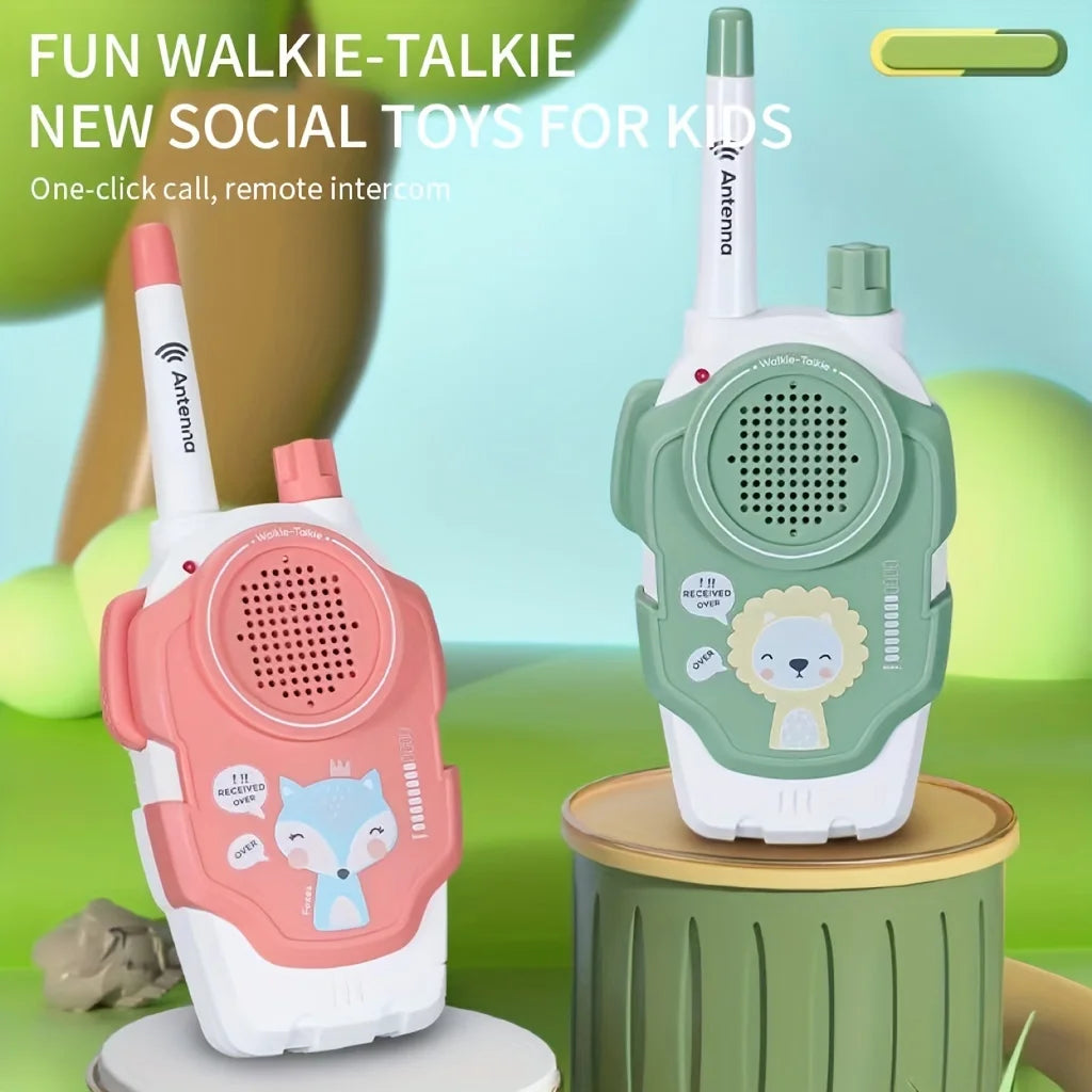 Walkie-talkie mobile phone outdoor cute toy children parent-child intercom machine cartoon boys and girls educational toy gift - Merit Sell