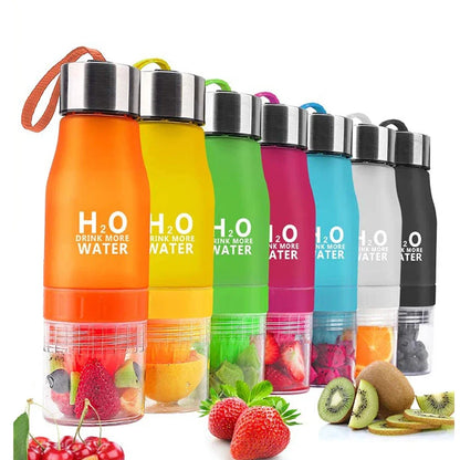 Water Bottle Sport Gourd Cup Fruit Infuser Juice H2O Lemon Leak Proof Travel Eco Friendly Bicycle Bottles Outdoor Mug Drinkware - Merit Sell