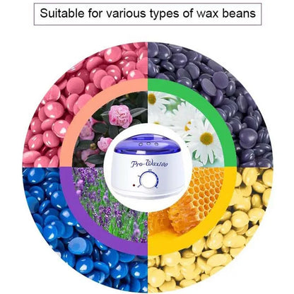 Wax Heater Machine SPA Body Epilator Paraffin Wax Pot Smart Fast Melt HairRemoval Wax Beans Bead Heating Tool - Merit Sell