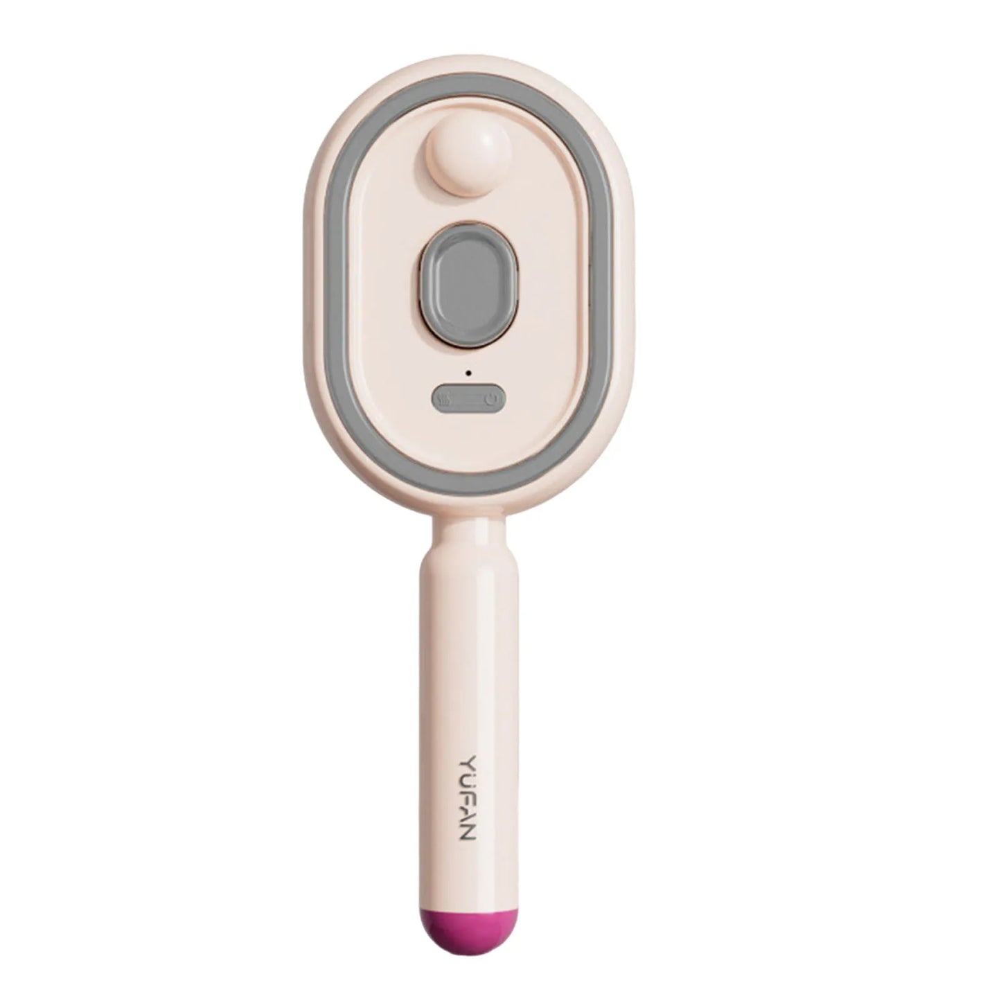 Wet Electrics Hairbrush with Water Spray Rechargeable Steams Hair Straightener USB-C Charging Anti-Static Red Light Hair Brush - Merit Sell