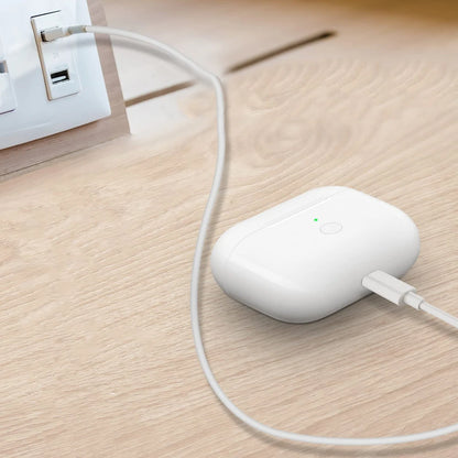 Wireless Charging Case 450mAh Replacement with Bluetooth-Compatible Pairing Sync Button for AirPods Pro 2nd & 1st Gen - Merit Sell