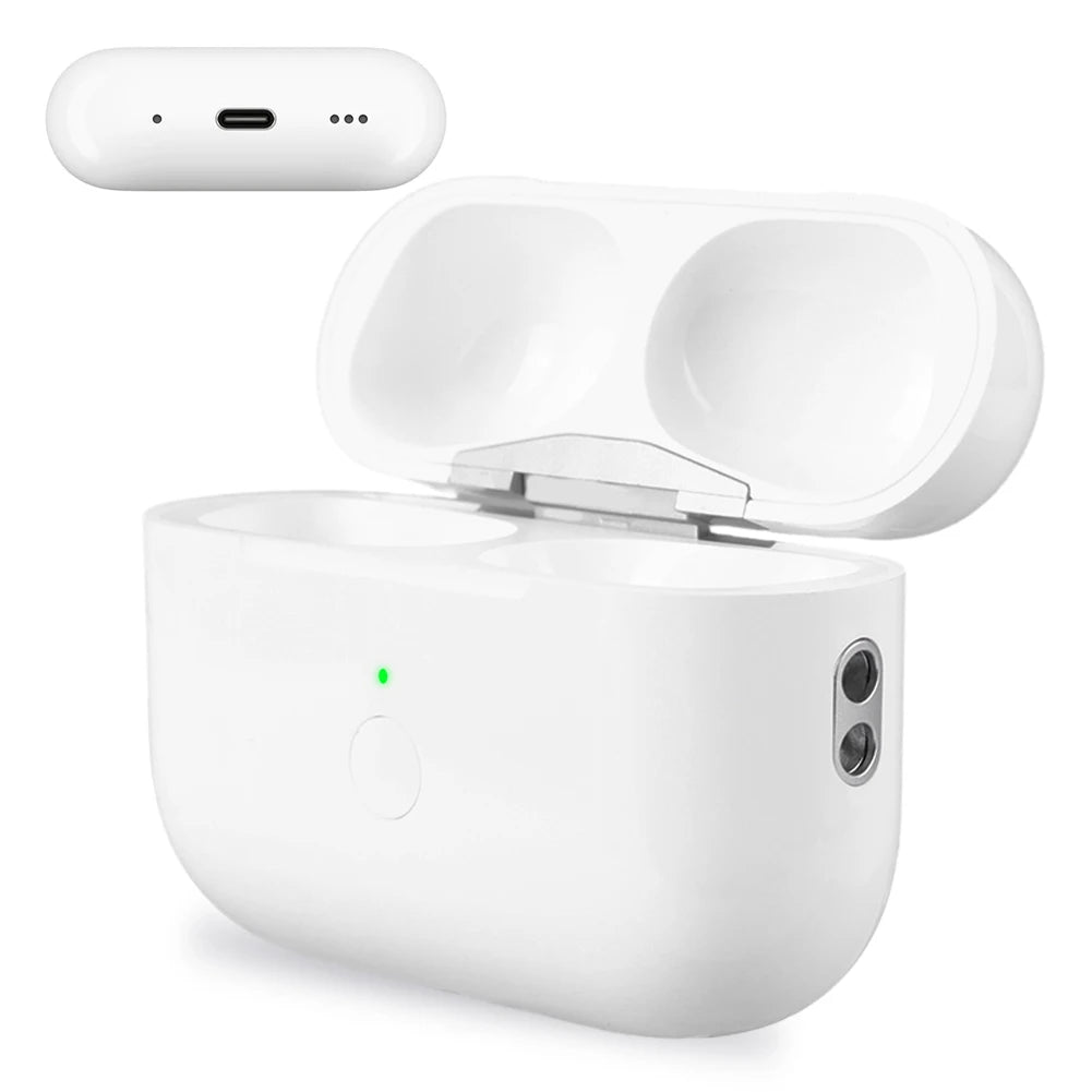 Wireless Charging Case 450mAh Replacement with Bluetooth-Compatible Pairing Sync Button for AirPods Pro 2nd & 1st Gen - Merit Sell