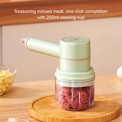 Wireless Portable Electric Food Mixer Hand Blender 3 Speeds High Power Dough Blender Egg Beater Baking Hand Mixer Kitchen Tools - Merit Sell