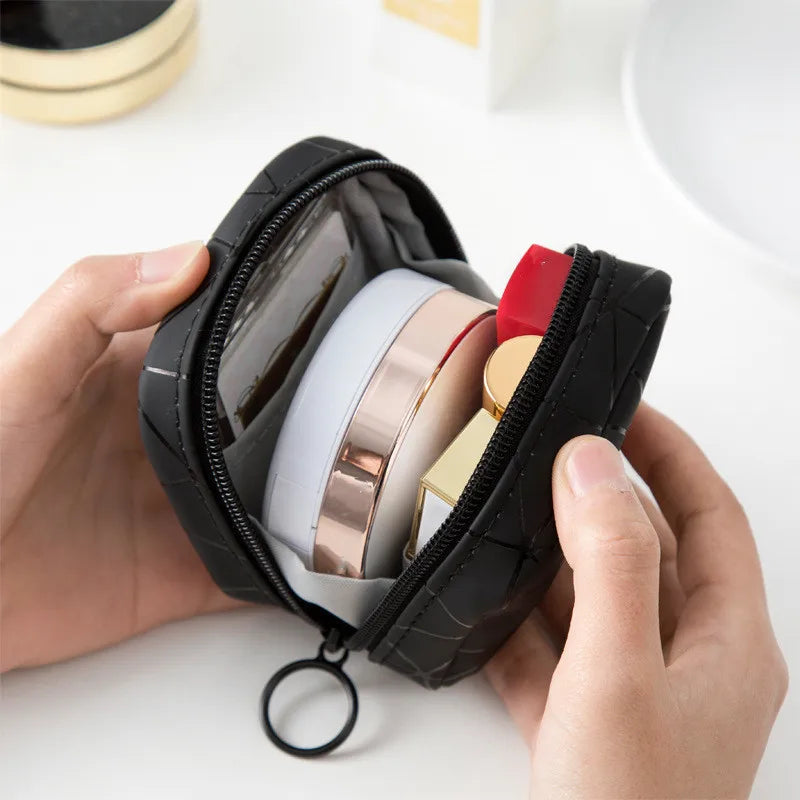 Women Sanitary Napkin Tampon Storage Bag Cute Sanitary Pad Pouches Portable Makeup Lipstick Key Earphone Data Cables Organize - Merit Sell