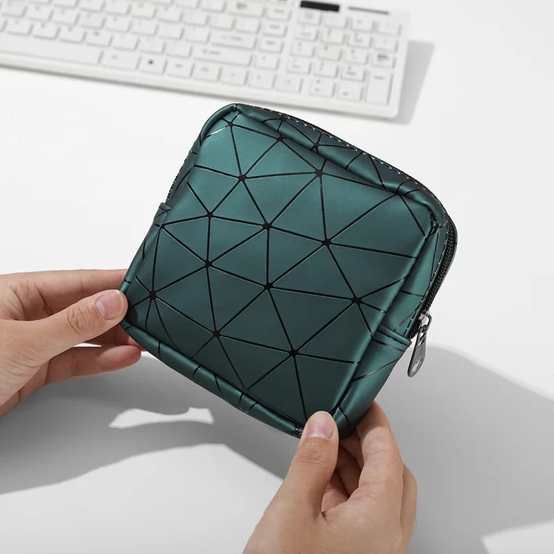 Women Sanitary Napkin Tampon Storage Bag Cute Sanitary Pad Pouches Portable Makeup Lipstick Key Earphone Data Cables Organize - Merit Sell