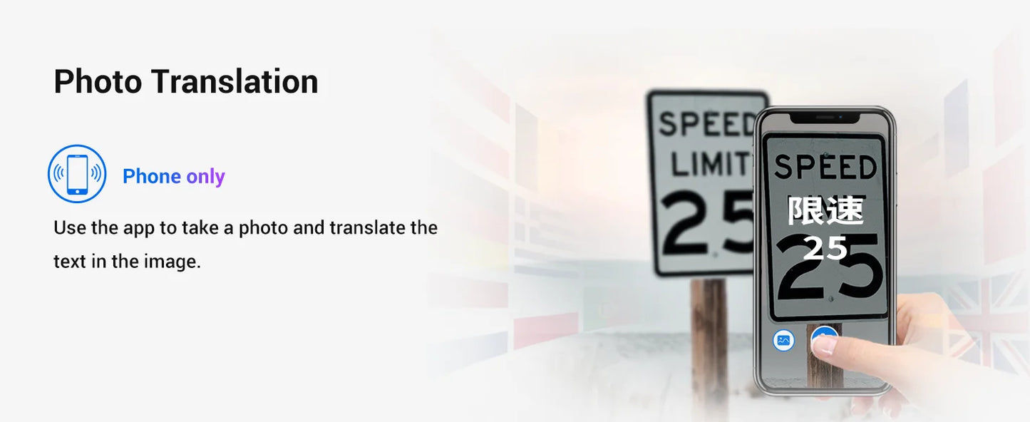 Wooask F56 Translator Earbuds -Real Time 144 Languages, Open Ear Translation Earphones No WIFI Needed, for Travel - Merit Sell