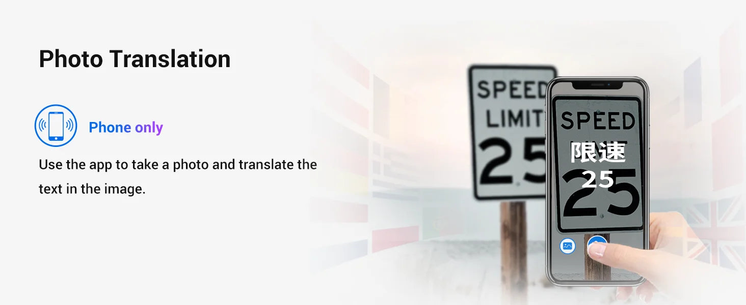 Wooask F56 Translator Earbuds -Real Time 144 Languages, Open Ear Translation Earphones No WIFI Needed, for Travel - Merit Sell