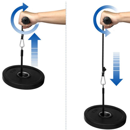 Wrist Roller Gym Forearm Exerciser Arm Equipment Biceps Trainer Shaper Home Gym Fitness Workout Equipment Strengthener - Merit Sell