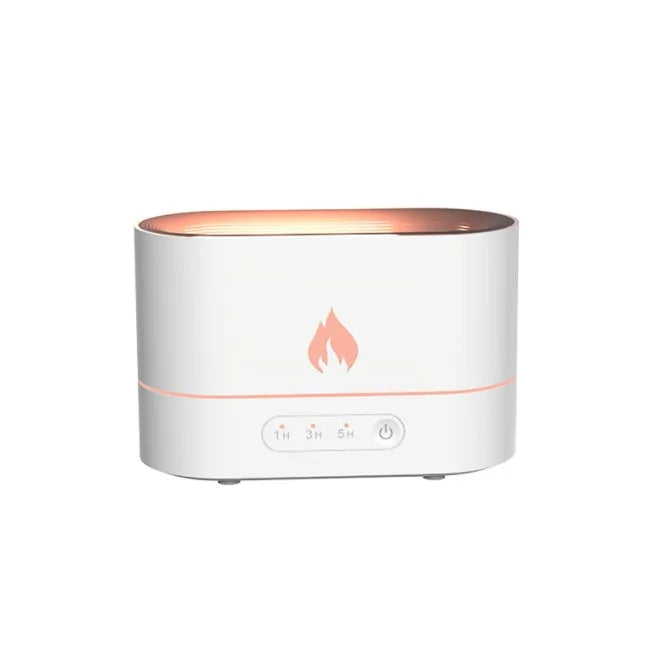 180ML Flame Ultrasonic Humidifier | Soothing Mist