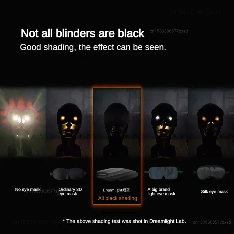 Xiaomi Dreamlight 3s Eye Mask Sleep 3D Stereoscopic Sleep Aid for Men Women Adult Portable For Sleeping Block Out Light Blindfol - Merit Sell