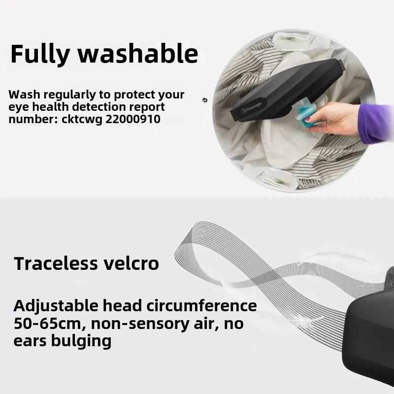 Xiaomi Dreamlight 3s Eye Mask Sleep 3D Stereoscopic Sleep Aid for Men Women Adult Portable For Sleeping Block Out Light Blindfol - Merit Sell