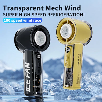 Xiaomi MIJIA Portable Refrigeration Small Air conditioner 100 Wind High-speed Mini Handheld Fan 3000mAh USB Outdoor Turbo Fan - Merit Sell