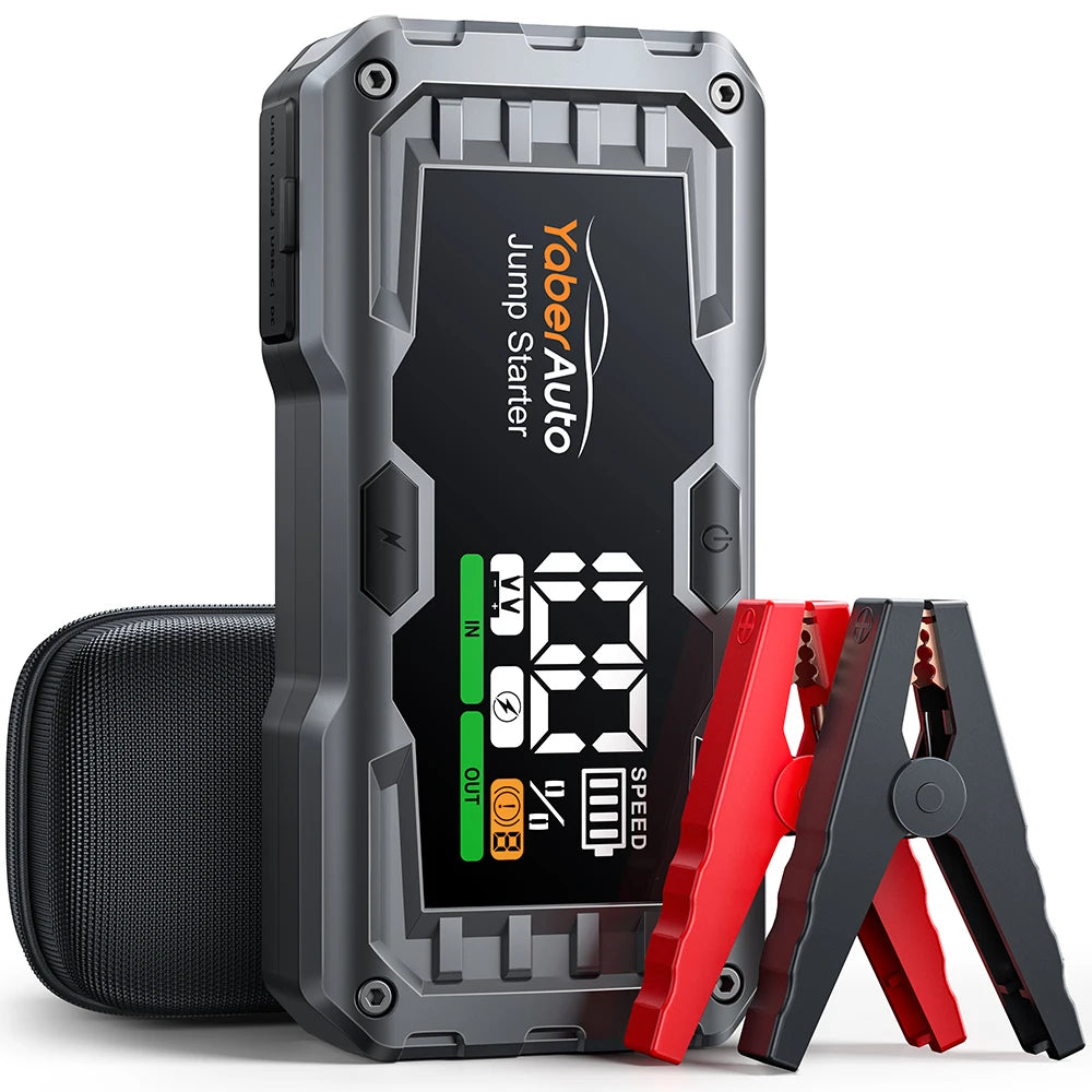 Yaber 4000A Car Jump Starter Power Bank Portable Car Battery Emergency Boosters Starting Device Car Starter 2025 - Merit Sell